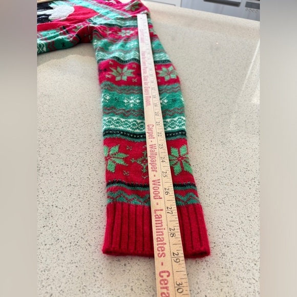 Celebrate Together Mens Ugly Cow Christmas Sweater Drink Pocket Size XXL Holiday - Picture 11 of 14